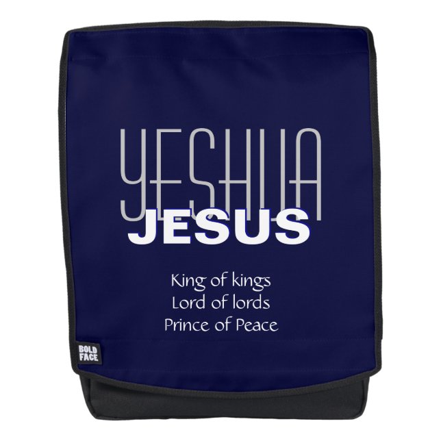 Sac À Dos YESHUA JESUS Roi des rois Personnalisé (Devant)