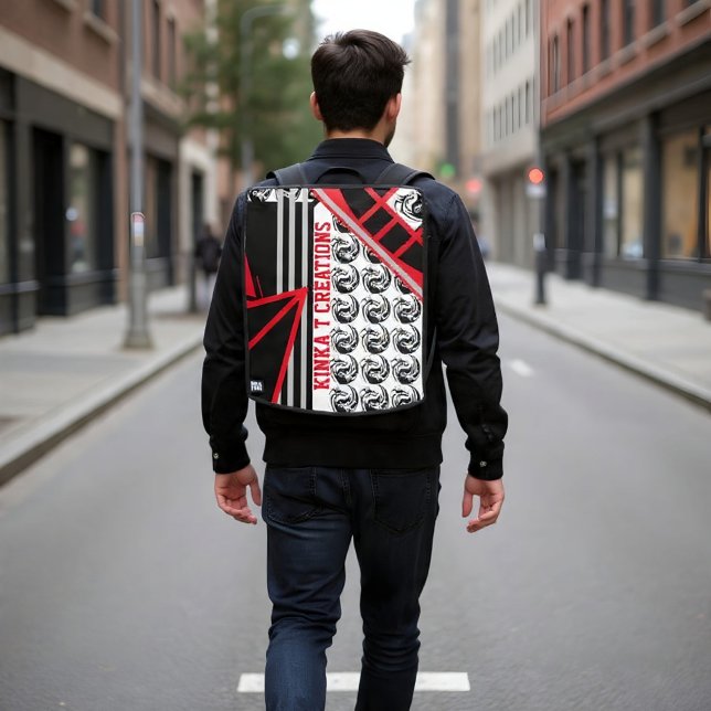 Sac À Dos Yin Yang Dragon (Créateur téléchargé)