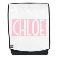 Your | Bold White Text on Light Pink