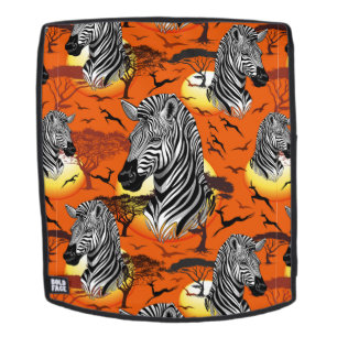 Sac À Dos Zebra African Savanna Wild Animal