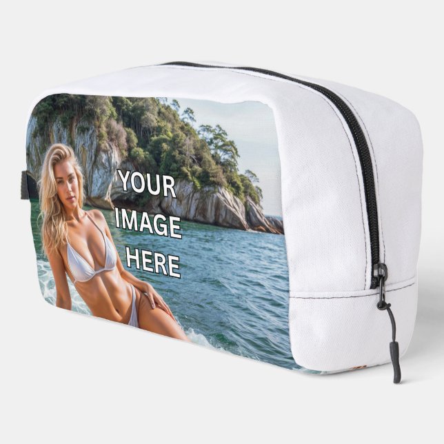 SAC À DOUCHE PERSONNALISÉ ! 🧼 – Ajouter une image (Coin droit)