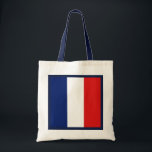 Sac à drapeau français<br><div class="desc">Un sac polyvalent avec le drapeau de la France. Un élément pratique,  un peu à la française.</div>