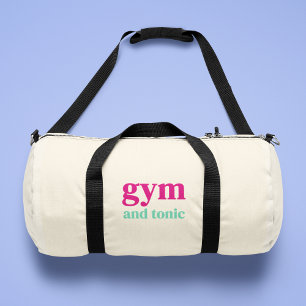 Sac à duffet Gym et Tonic Citation Art