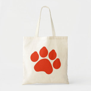Sac à Empreintes de pattes rouges