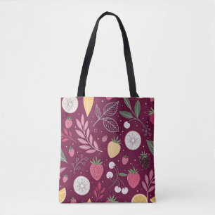 Sac à épaule Berry Citrus – Sac à fruits vibrant