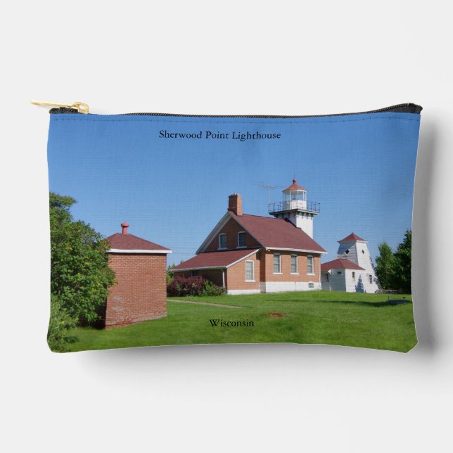 Sac à fermeture éclair Sherwood Point Lighthouse (Recto)