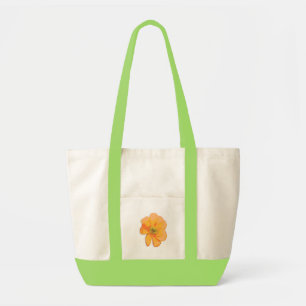 Sac à fleurs Orange Retro/PopArt