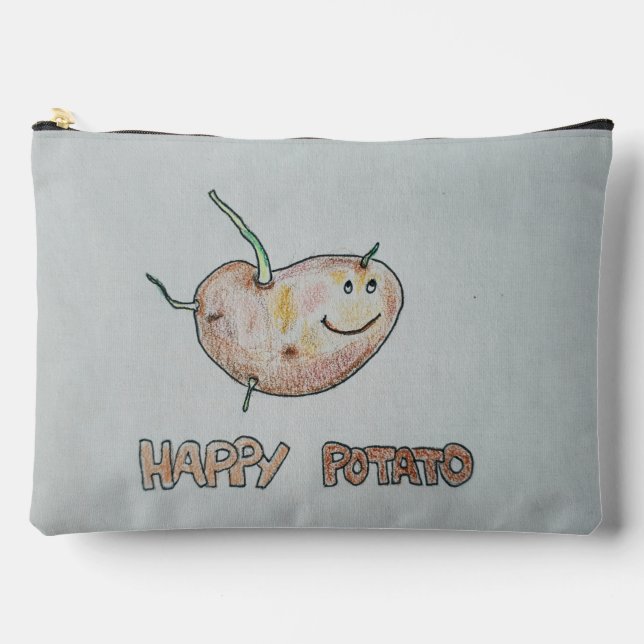 Sac à imprimer et coudre Happy Potato (Recto)