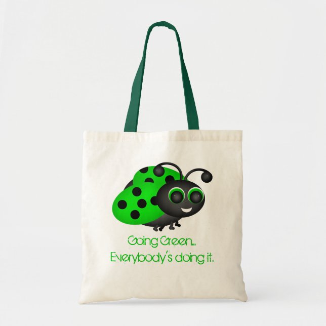 Sac à Ladybug vert (Devant)