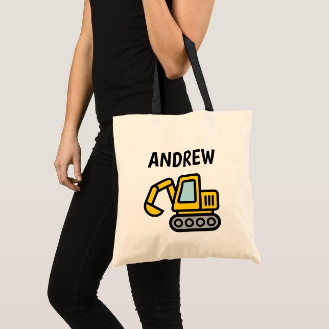 Sac à langer personnalisé pour bébé garçon avec ex (Devant (produit))