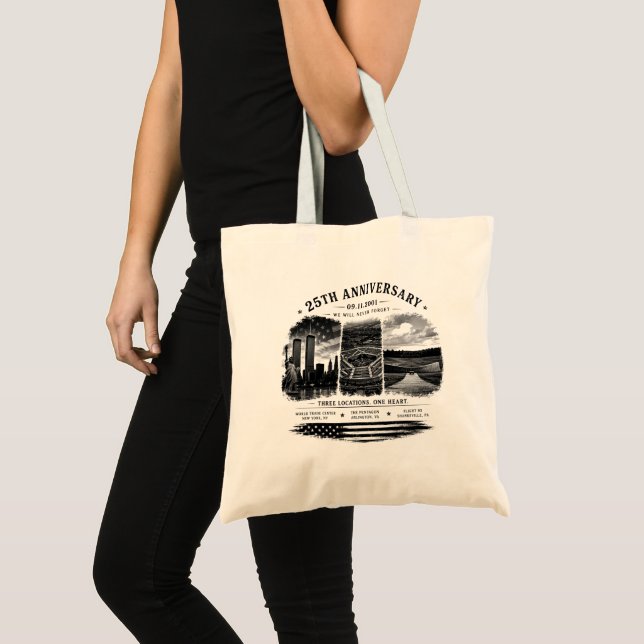 Sac à main 25e anniversaire/ NE JAMAIS OUBLIER (Devant (produit))