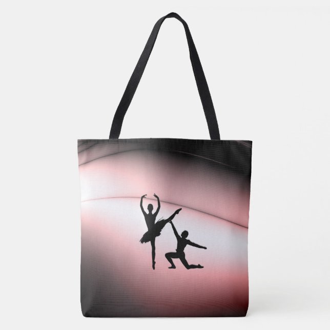 Sac à main à accent rose pour danse de couple de b (Devant)