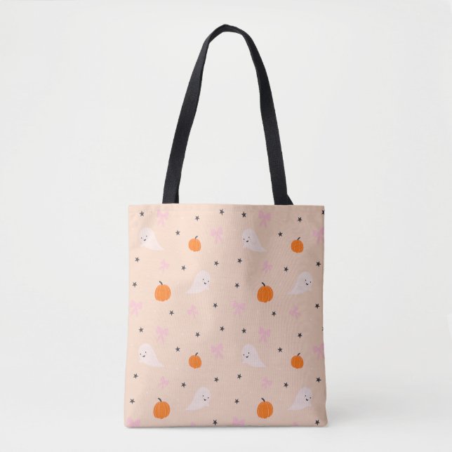 Sac à main à motif de fantôme d'Halloween d'automn (Devant)
