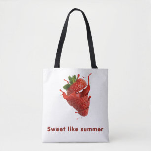 Sac à main à motif de fruits mignon