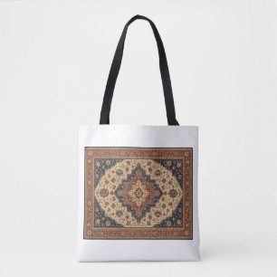 Sac à main à motif de tapis persan vintage