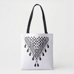 Sac à main à motif Keffiyeh palestinien
