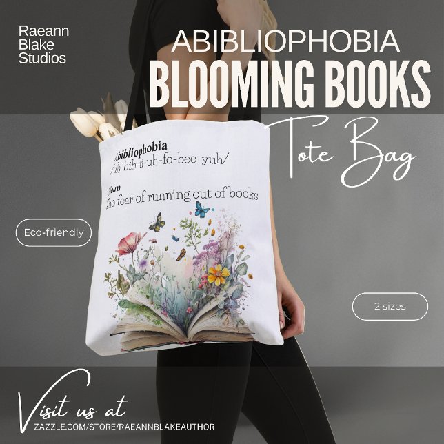 Sac à main Abibliophobia Blooming Books (Créateur téléchargé)