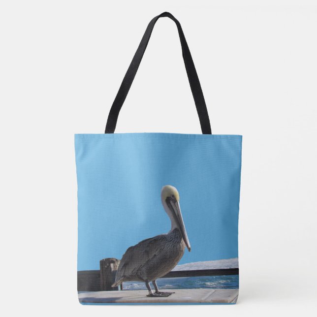 Sac à main (ao) - Pélican au soleil (Devant)