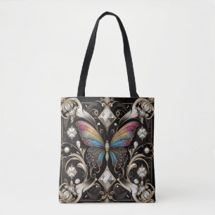 Sac à main Arc-en-ciel Papillon Art Déco