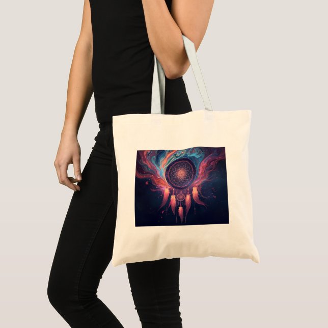 Sac à main attrape-rêves psychédélique (Devant (produit))