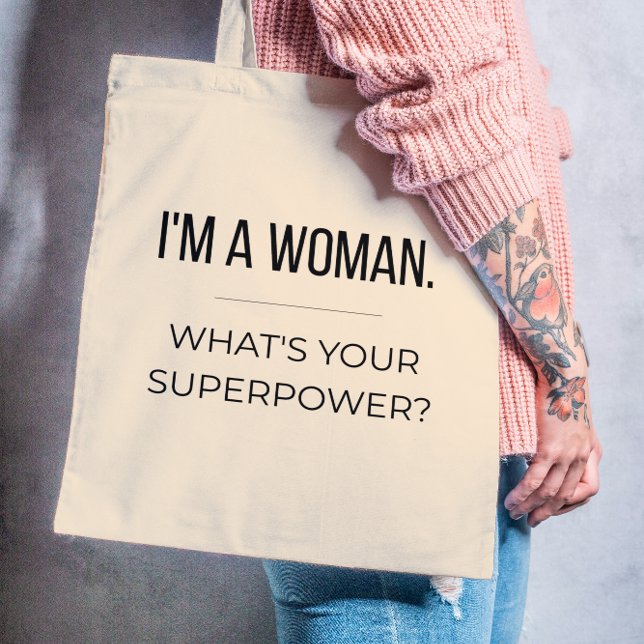 Sac à main avec citation féministe, cadeau stimula (Créateur téléchargé)