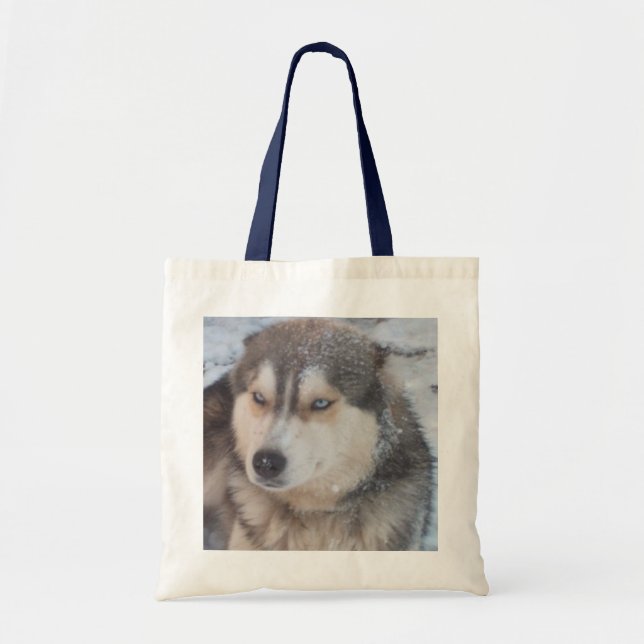 Sac à main avec Husky (Devant)
