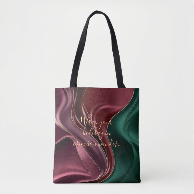 Sac à main avec un graphique abstrait élégant (Devant)