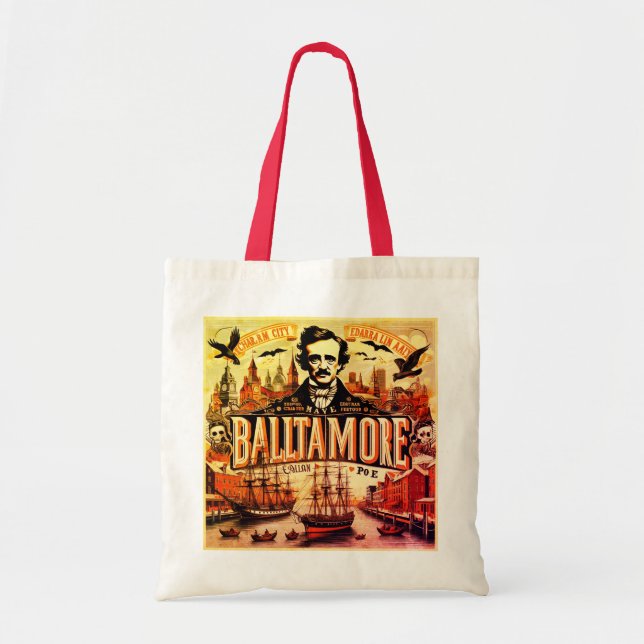 Sac à main Baltimore Bites & Literary Nights (Devant)