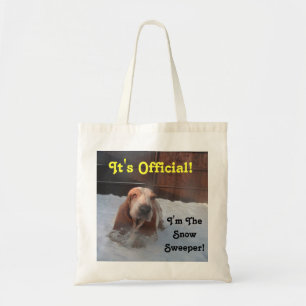 Sac à main Basset Hound Snow Sweeper