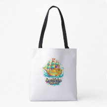 Sac à main Bateau Trésor Doré | Richesse & Prospér