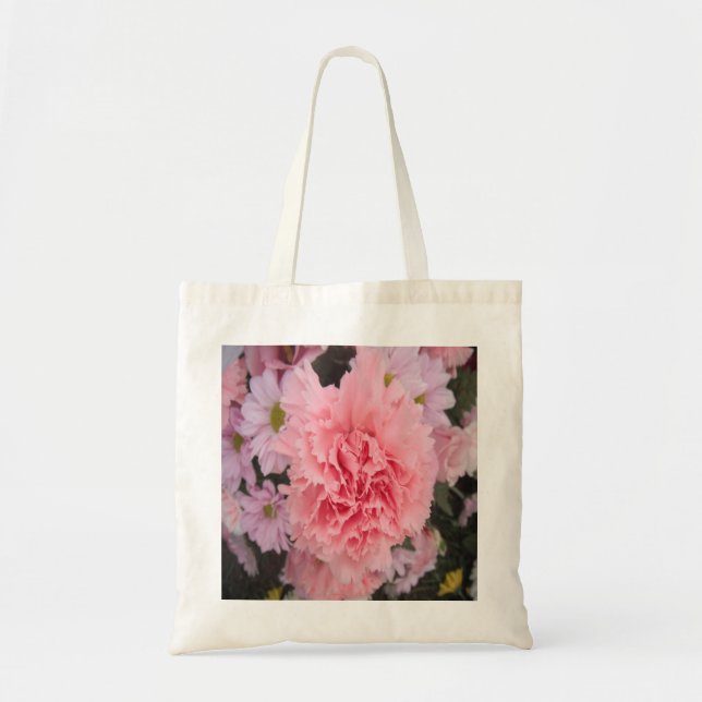 Sac à main beauté rose de l'oeillet (Devant)