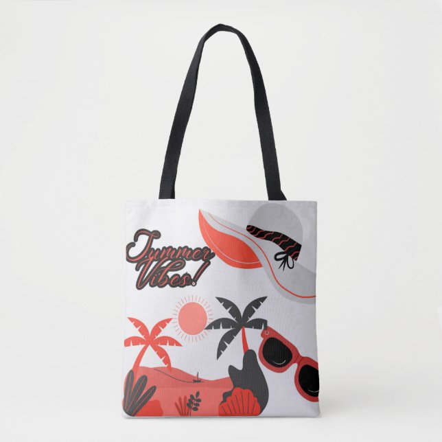 Sac à main blanc Summer Vibe (Devant)