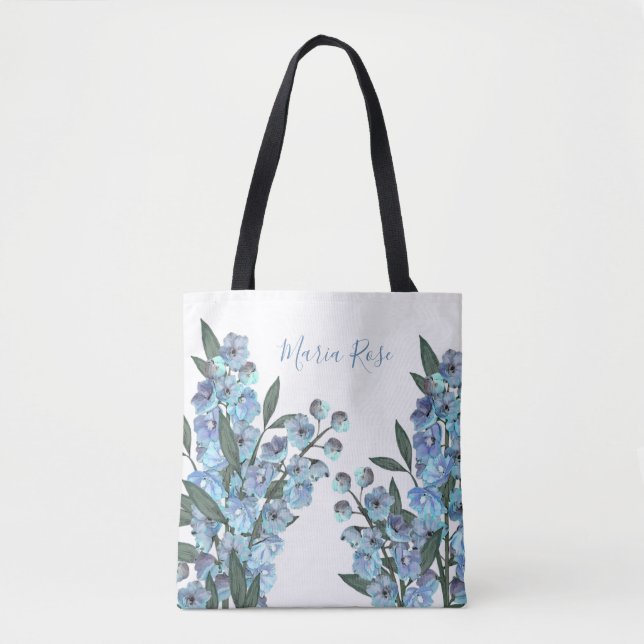 Sac à main bleu Delphinium (Devant)