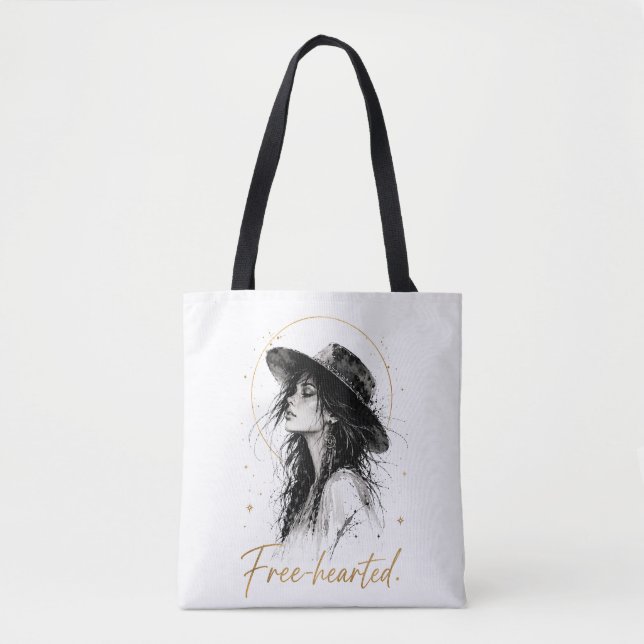 Sac à main bohème en coton édition spéciale 'Freeh (Devant)