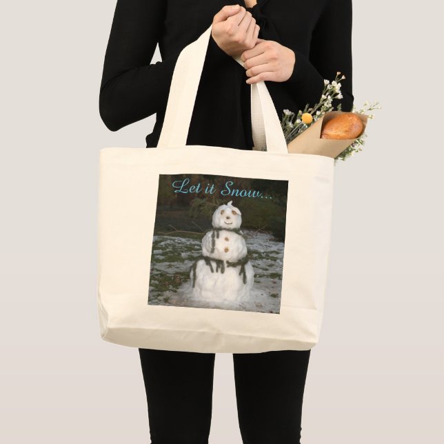Sac à main bonhomme de neige festif (Devant (produit))