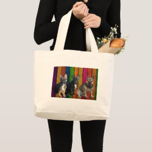 Sac à main bouledogues français 