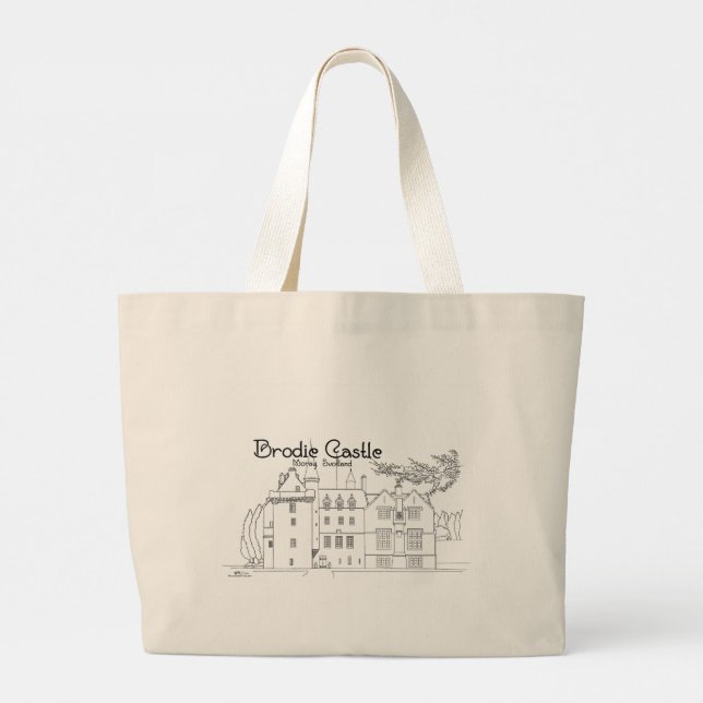 Sac à main Brodie Castle, Moray, Écosse (Dos)