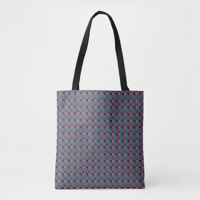 Sac à main Carrés et Carrés Arrondis (Devant)