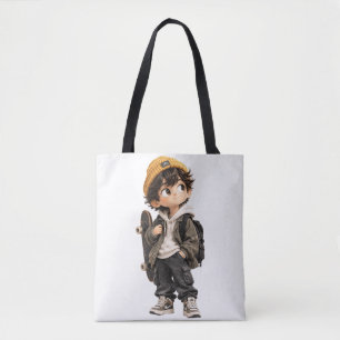 Sac à main Chibi Cute Anime Skater Boy — Rue Urbai