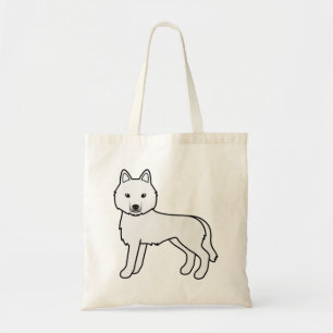 Sac à main Chien de dessin animé mignon Husky sibé