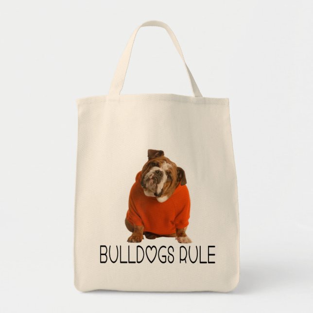 Sac à main chiot Bouledogue Anglais (Devant)