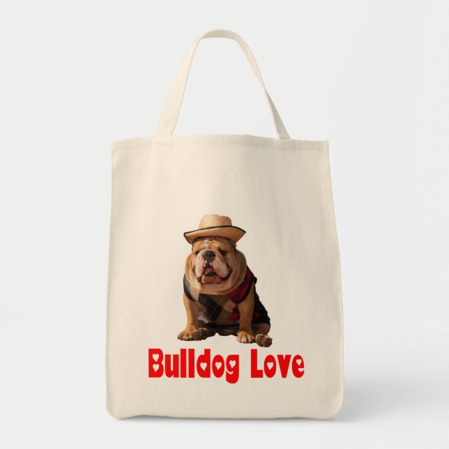 Sac à main Chiot Bouledogue Anglais (Devant)