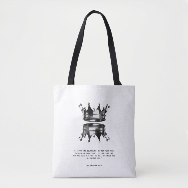 Sac à main chrétien de foi audacieuse (Devant)