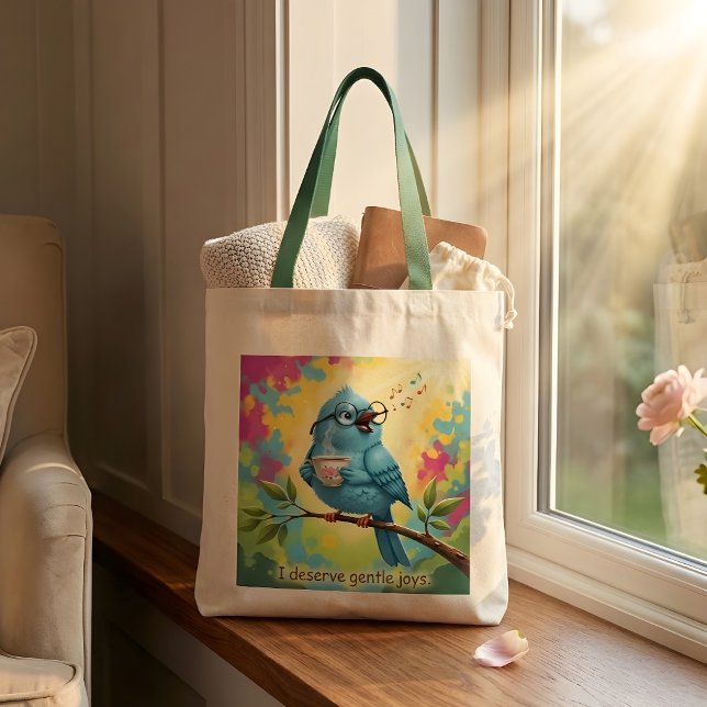 Sac à main citation Blue Bird (Créateur téléchargé)
