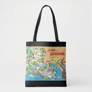Sac à main coloré vintage de Louisiane