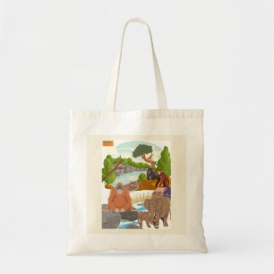 Sac à main Cottagecore Jungle Animals - Joli Safar