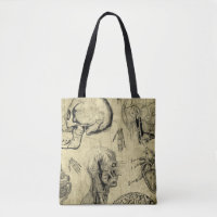 Sac à main d'anatomie vintage