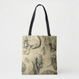 Sac à main d'anatomie vintage
