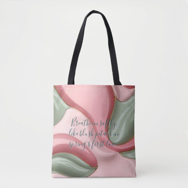 Sac à main dans un graphique abstrait élégant (Devant)