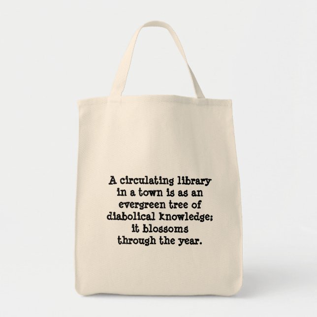Sac à main de bibliothécaire (Devant)